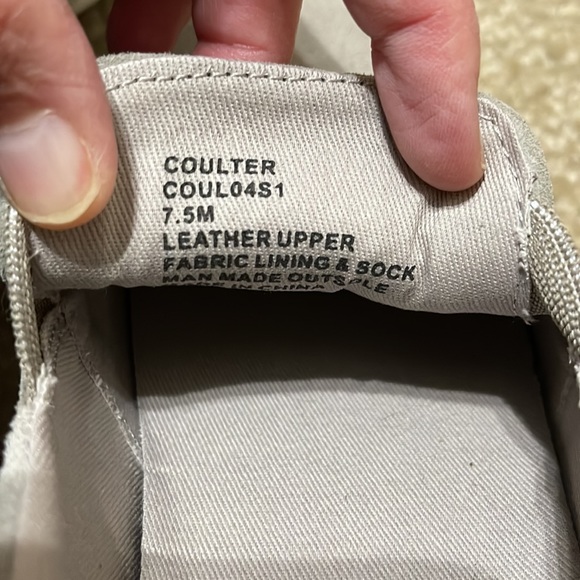 Steve Madden Coulter Taupe Suede Slip On Shoes - Picture 5 of 5